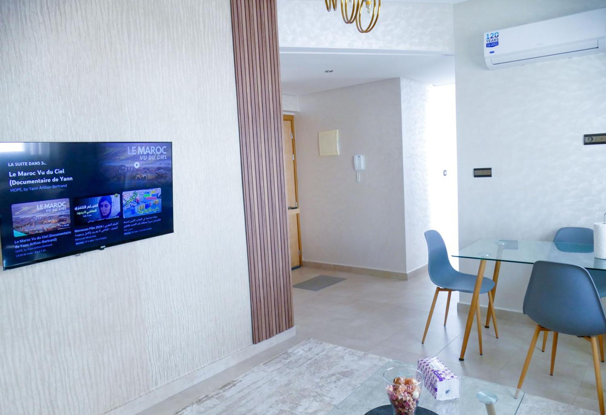 Appartement Equipe Haut Standing A Hassan Rabat Buitenkant foto